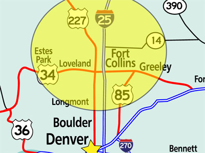 Colorado Service Area