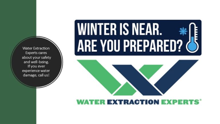 Are You Ready For Winter - Cover Photo for a guide provided by Water Extraction Experts