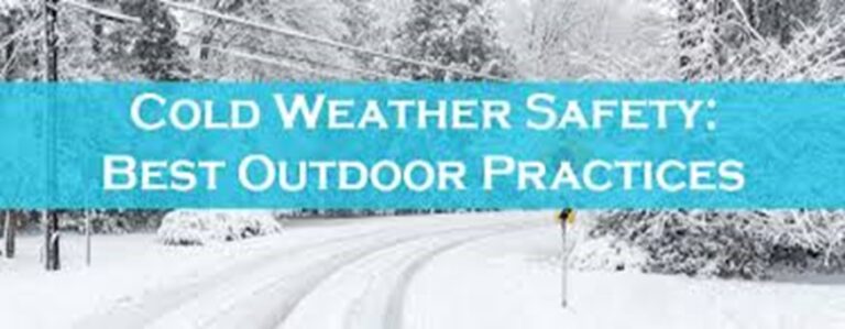 Cold Weather Tips - best outdoor practices cover photo by Water Extraction Experts