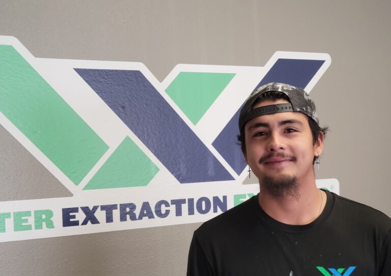Mark Trujillo an employee of Water Extraction Experts