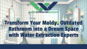 Transform Your Moldy, Outdated Bathroom into a Dream Space with Water Extraction Experts