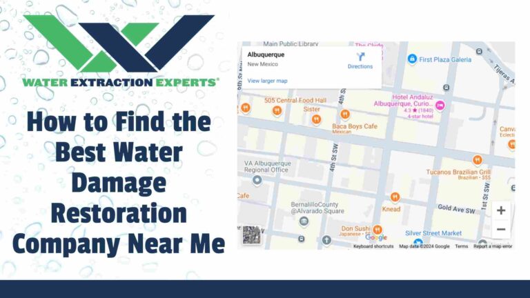 How To Find The Best Water Damage Restoration Company Near Me