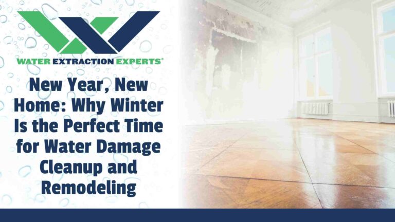 New Year, New Home Why Winter Is The Perfect Time For Water Damage Cleanup And Remodeling